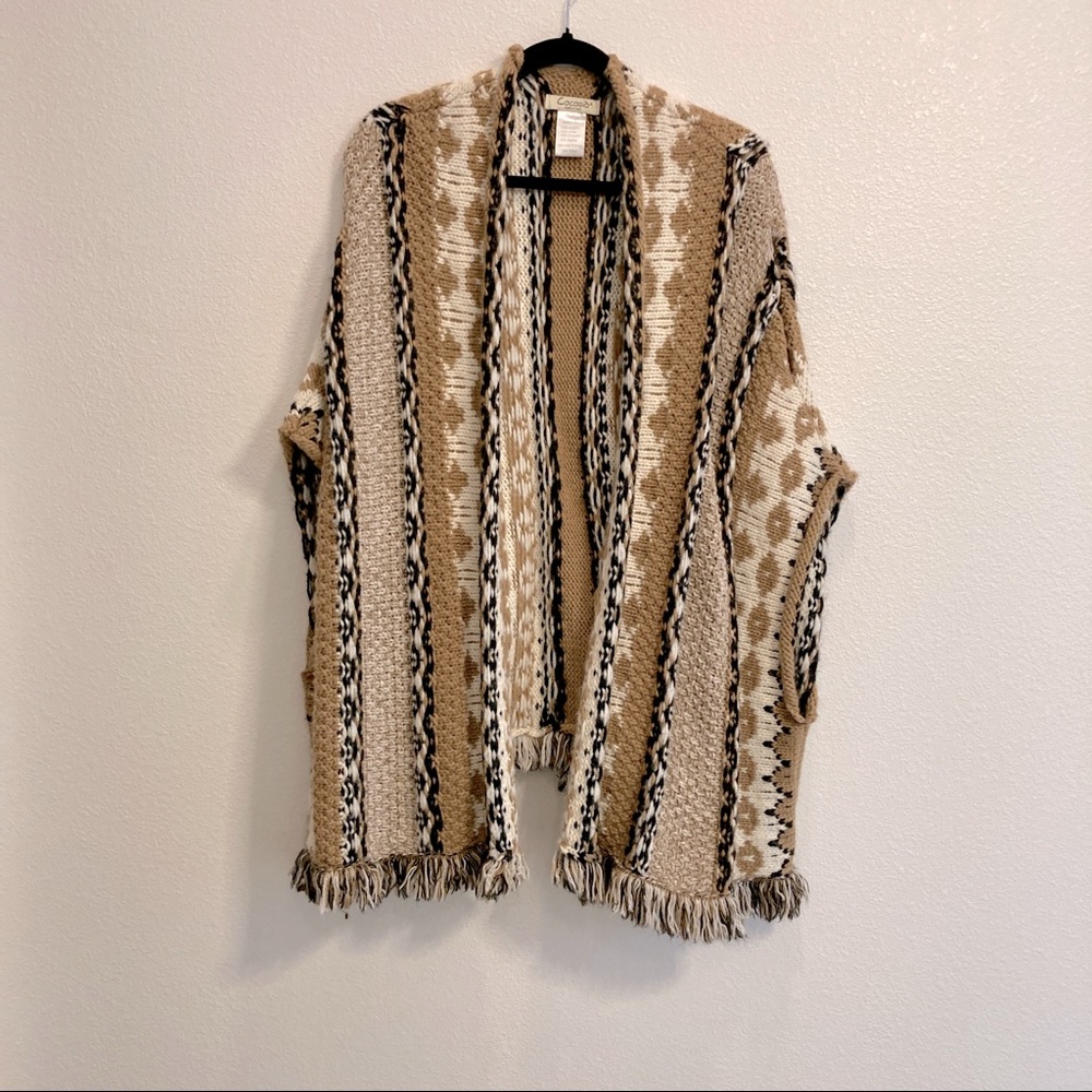 Wool/Alpaca Shawl Vest